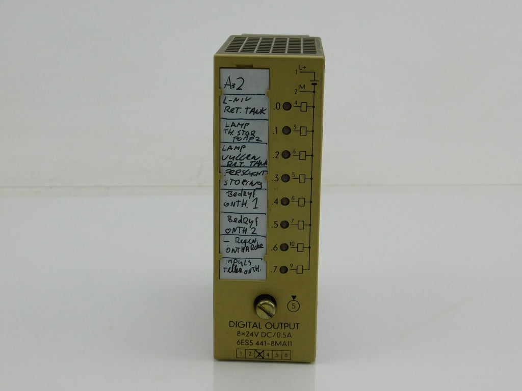 SIEMENS DIGITAL OUTPUT SIMATIC S5 6ES5 441-8MA11 