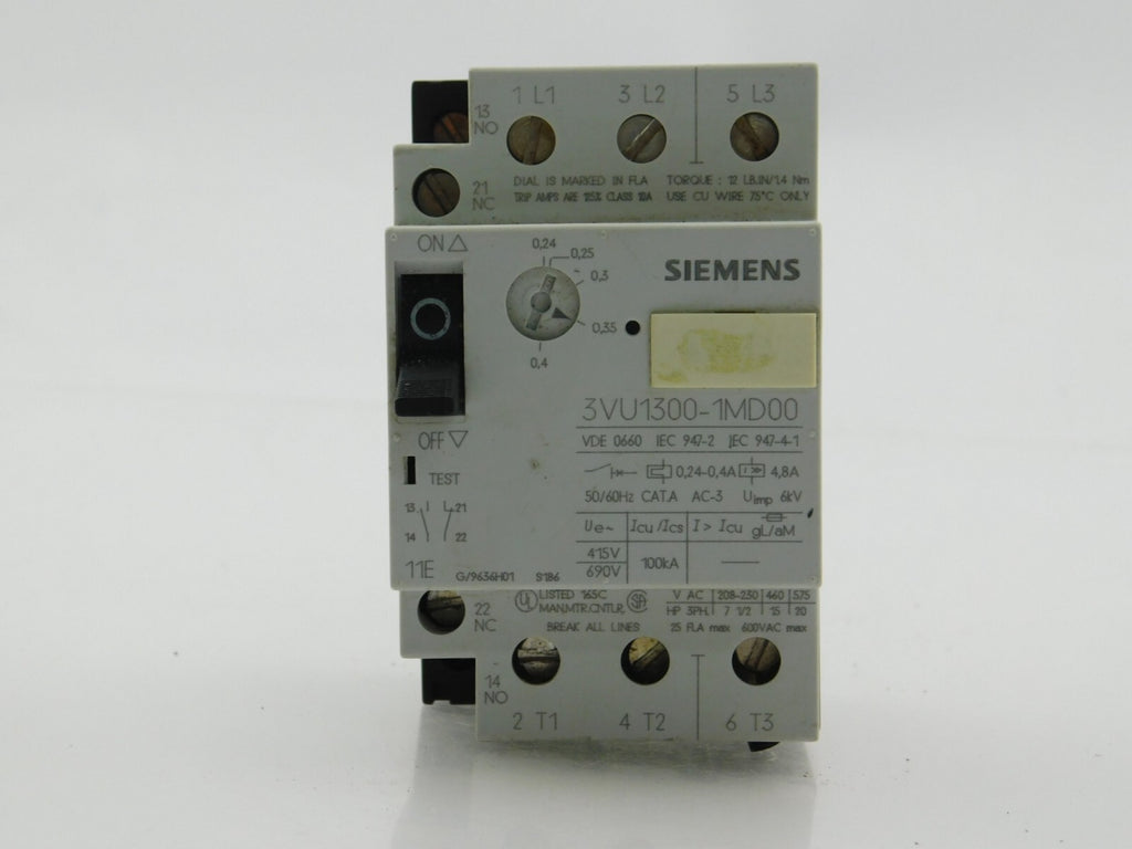 SIEMENS 3VU1300-1MD00 ** 3 Stück**