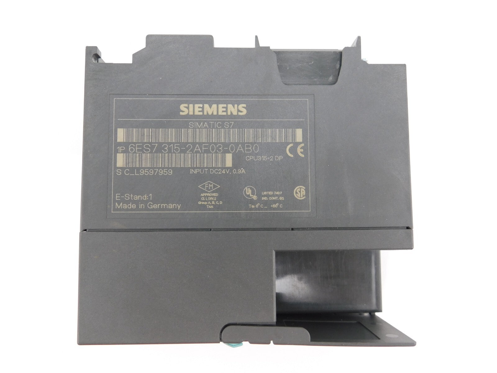 SIEMENS SIMATIC  S7  6ES7 315 2AF03-0AB0