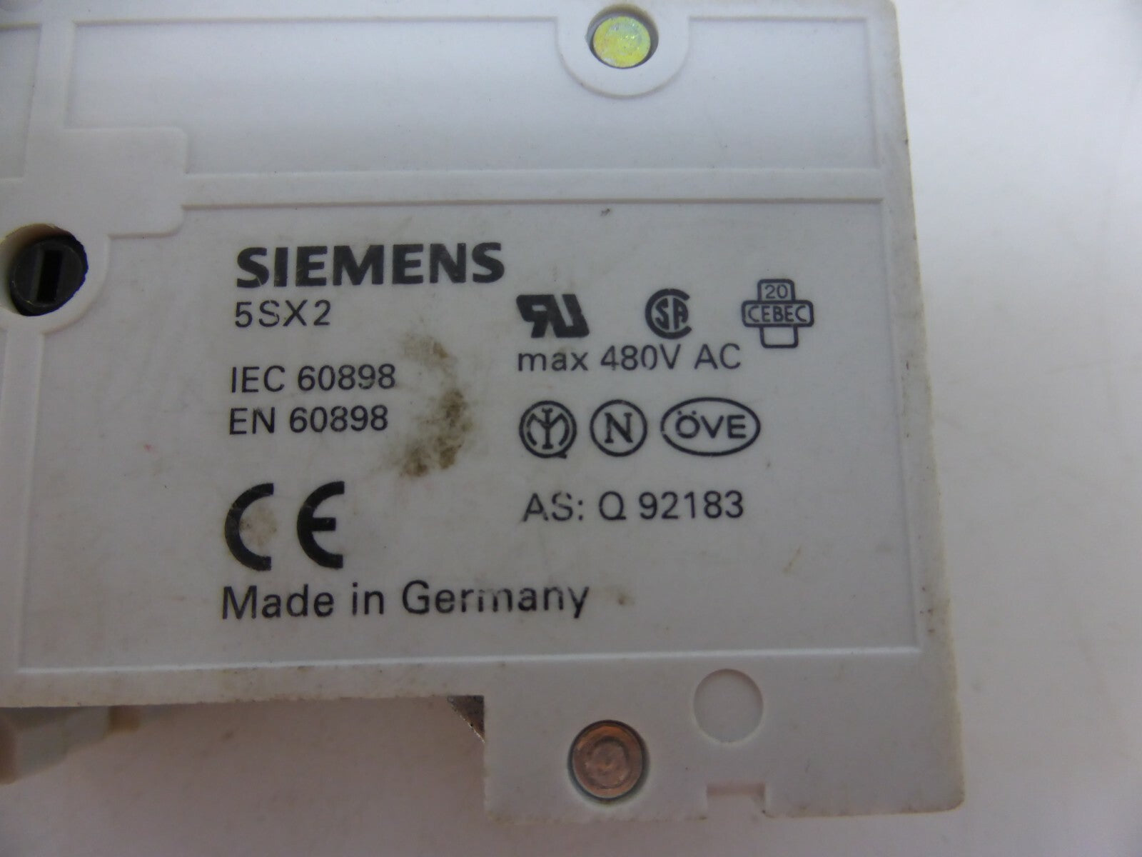Siemens 5 SX22 IEC 60898