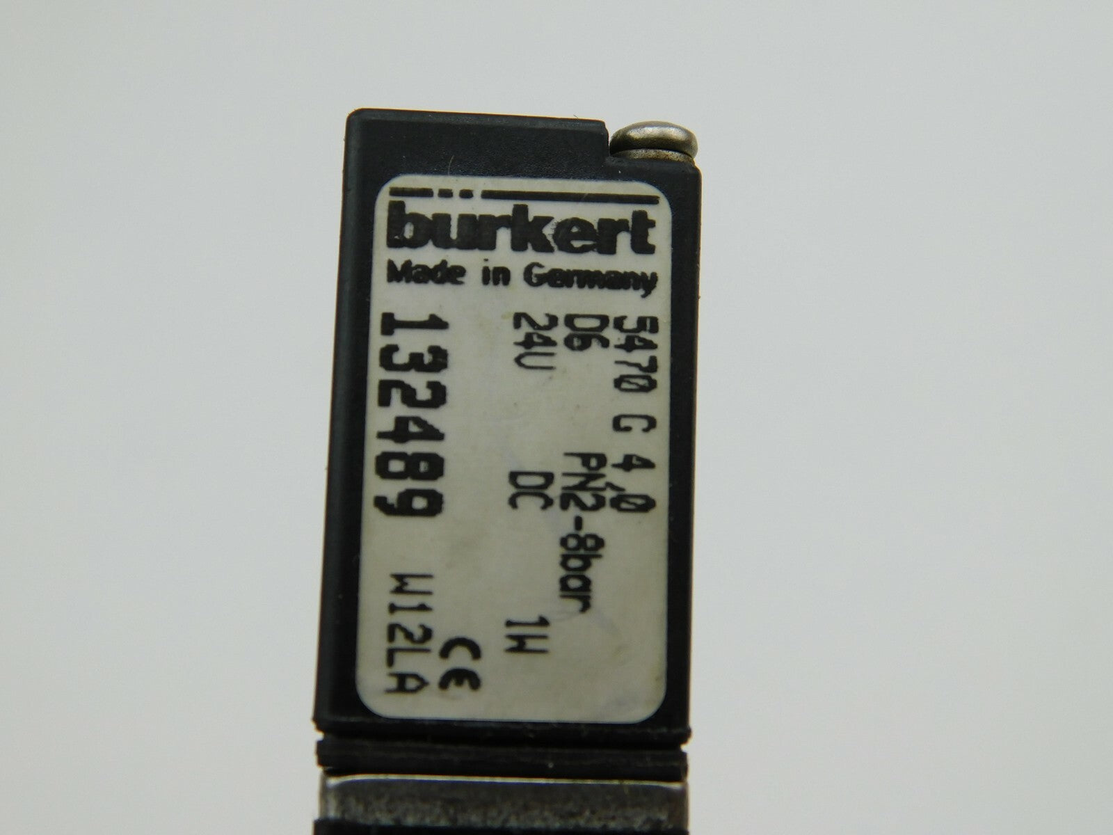 Bürkert Ventil 132489 5470 C 4 0 24 V DC