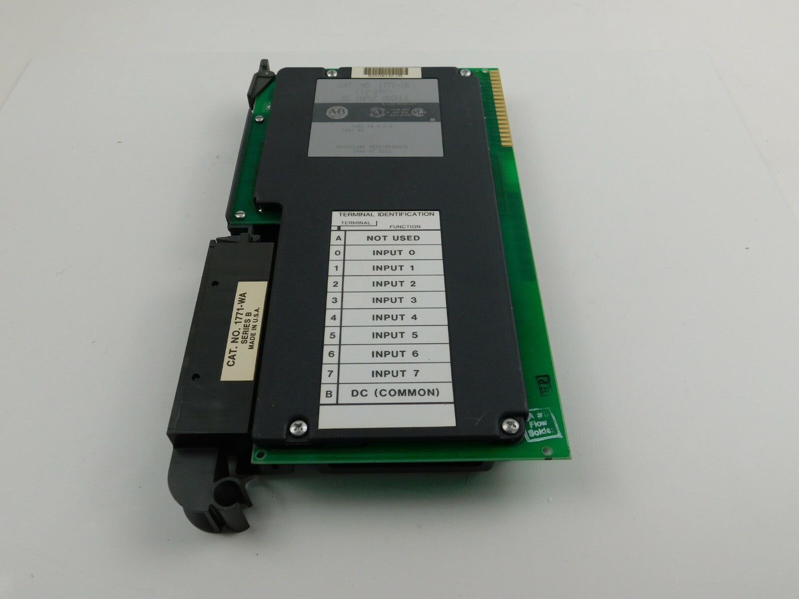 Allen Bradley  CAT.NO.1771- IB (12-24 V) DC INPUT  MODULE 