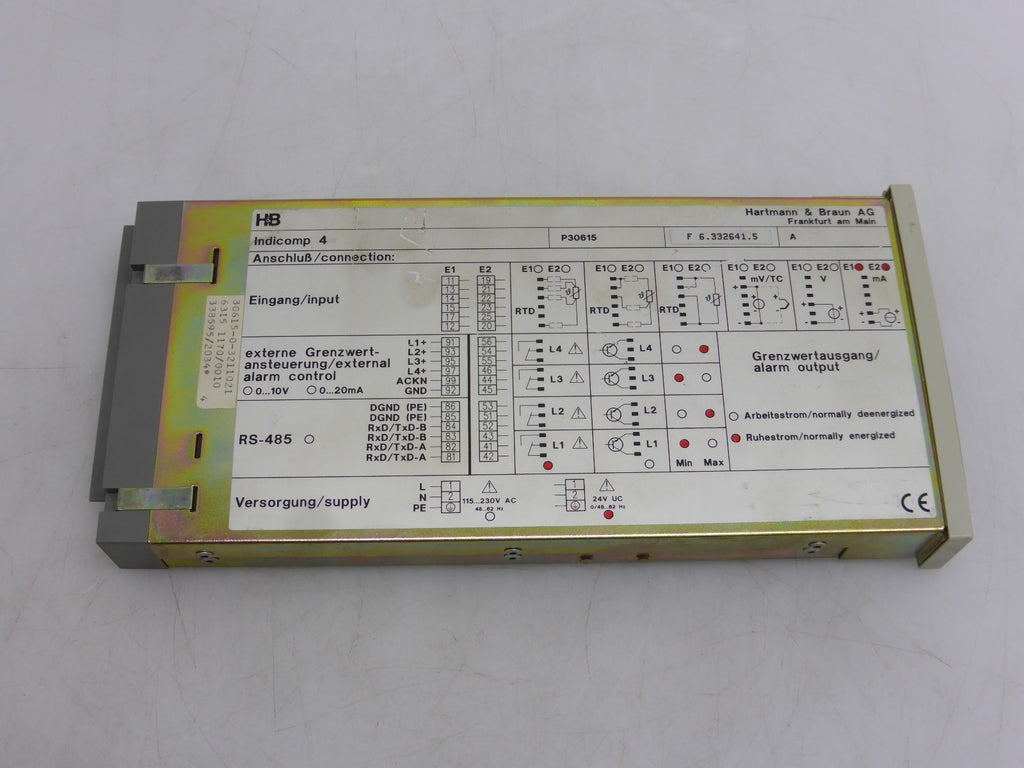 ABB H&B Indicomp 4  P 30615-0-3211021  6315 1170/0010
