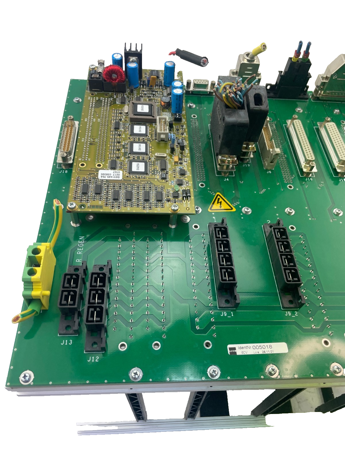 Stäubli Backplane / Baugruppenträger D 121 412-00A (IdentNr 005018)