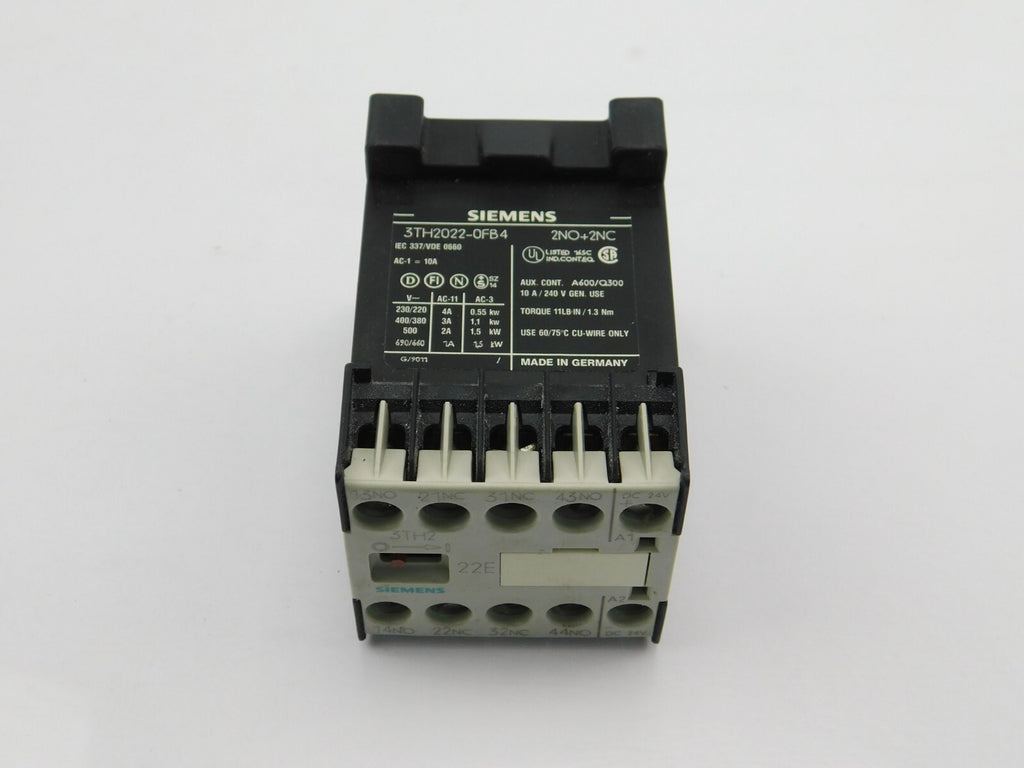 Siemens Hilfsschütz 3TH20 22-FB4 4a 220V