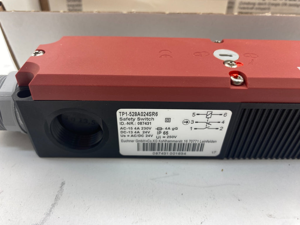 EUCHNER TP1-528A024SR6 SAFETY SWITCH 087431