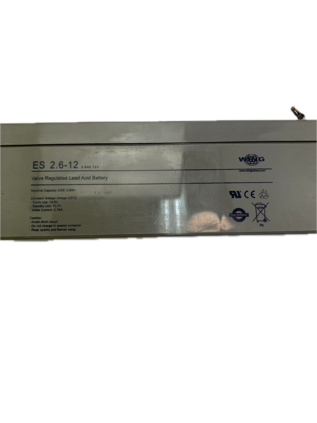 Wing ES 2.6-12 Valve Regulated Lead Acid Battery  **2St**