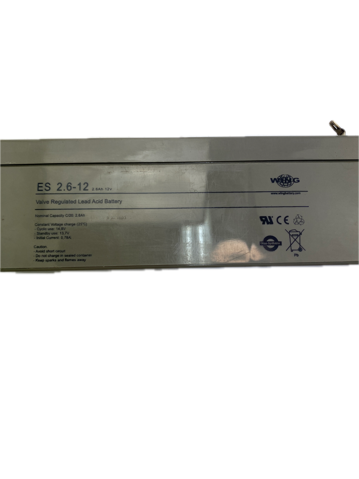 Wing ES 2.6-12 Valve Regulated Lead Acid Battery  **2St**