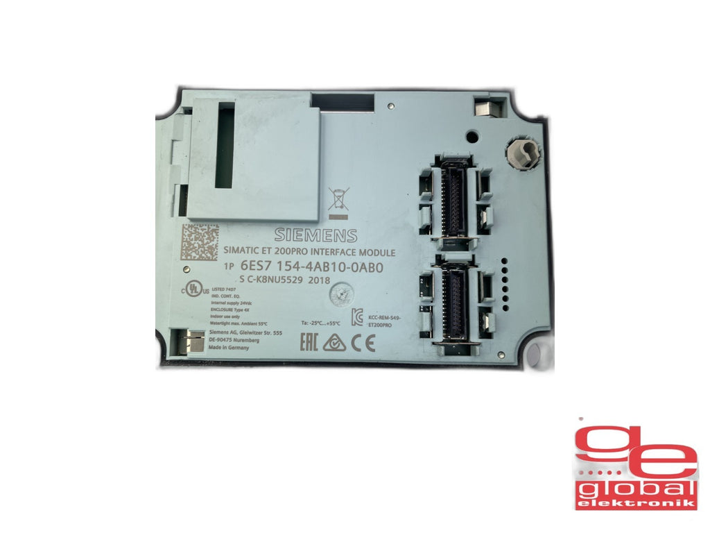 SIEMENS SIMATIC ET 200PRO INTERFACE MODULE  6ES7-154-4AB10-0ABO ** 3 st**
