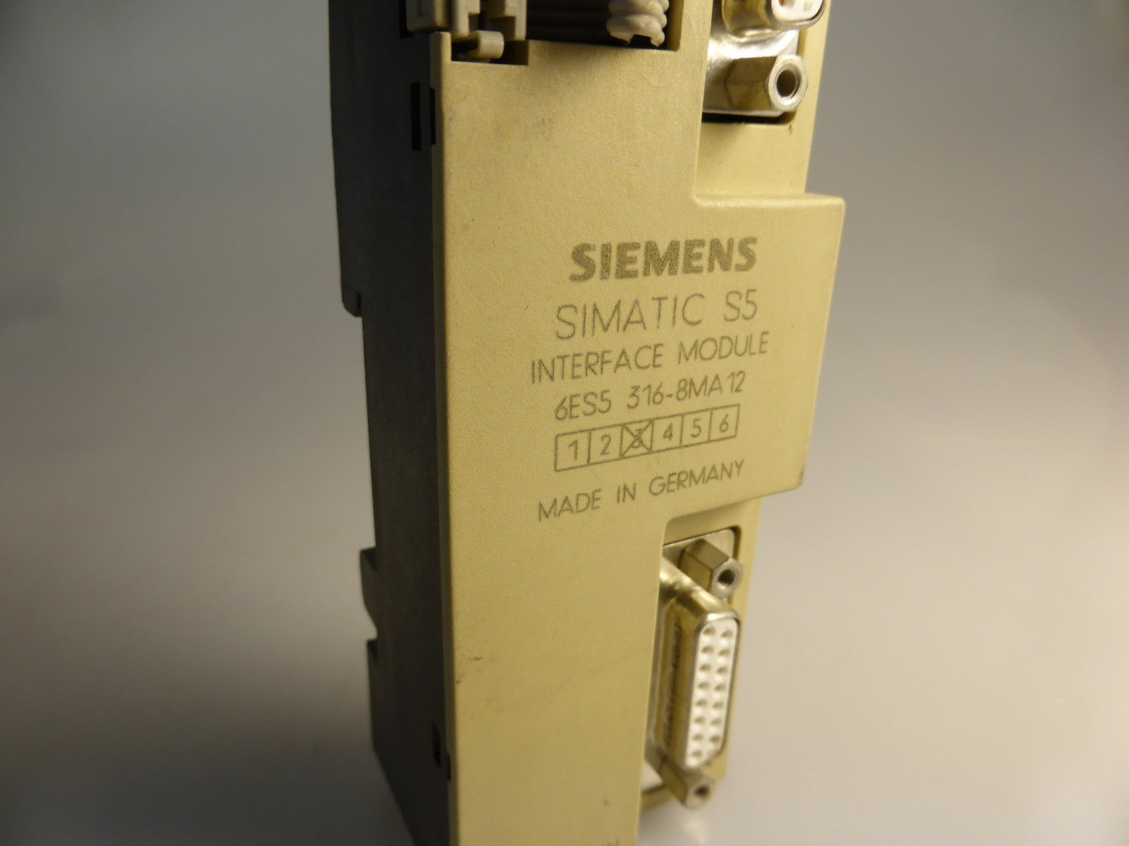 Siemens   SIMATIC S5   Interface Module   6ES5 316-8MA 12   E-Stand: 03