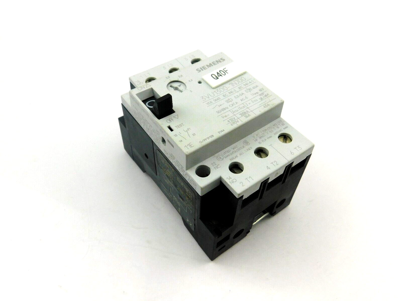SIEMENS 3VU1300-1NJ00 Q40F