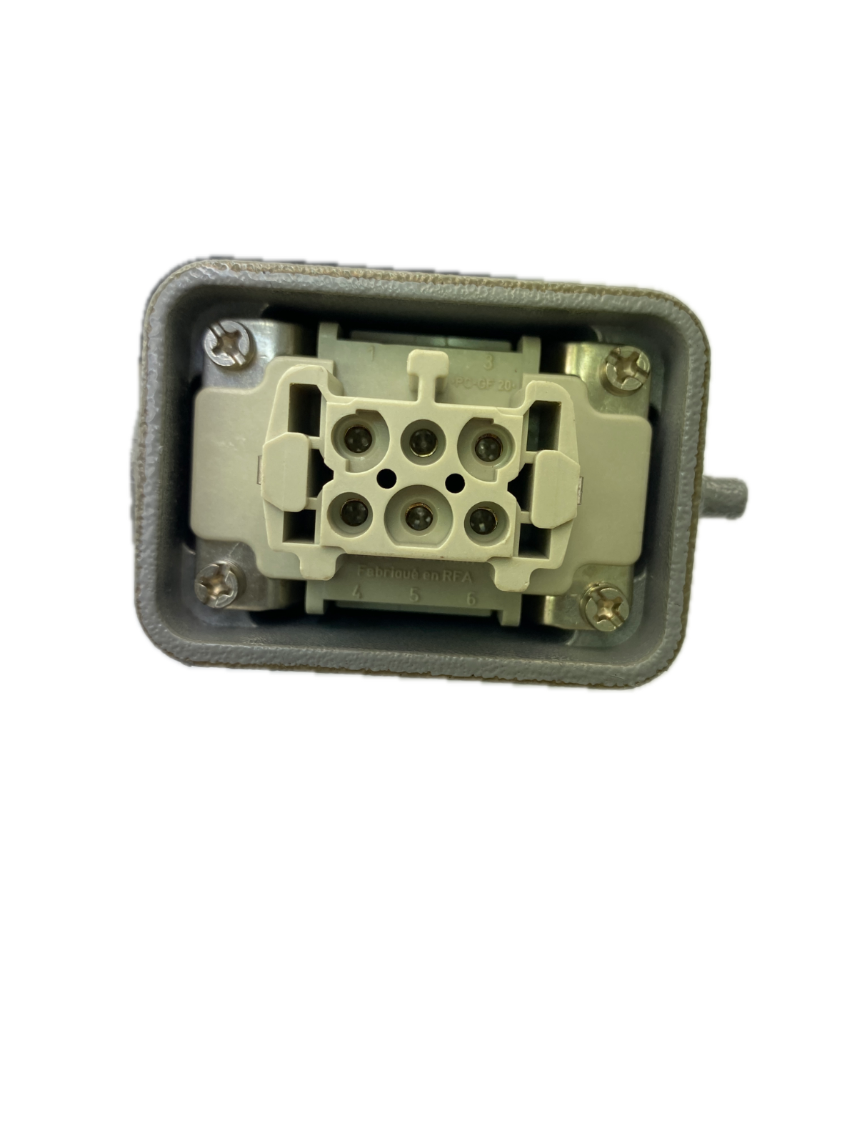 industrial power adapter cable. Harting PO-GF 200  c.a 6m