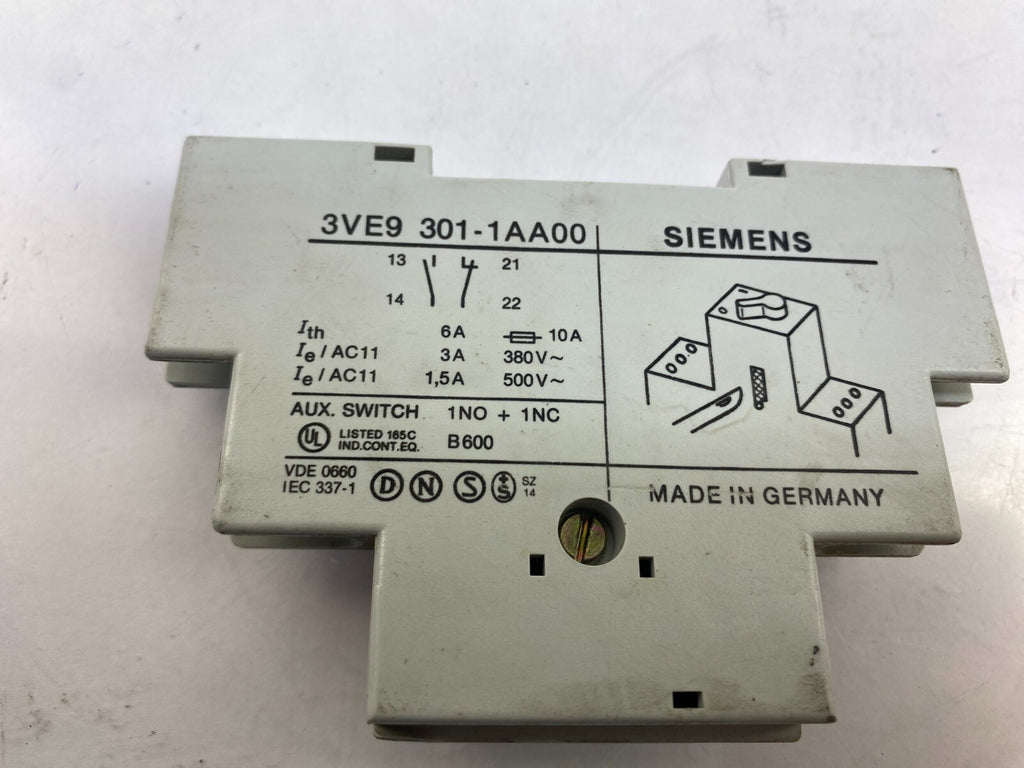 POSTEN..SIEMENS 3VE9 301-1AA00+ 3TY7 561-1A