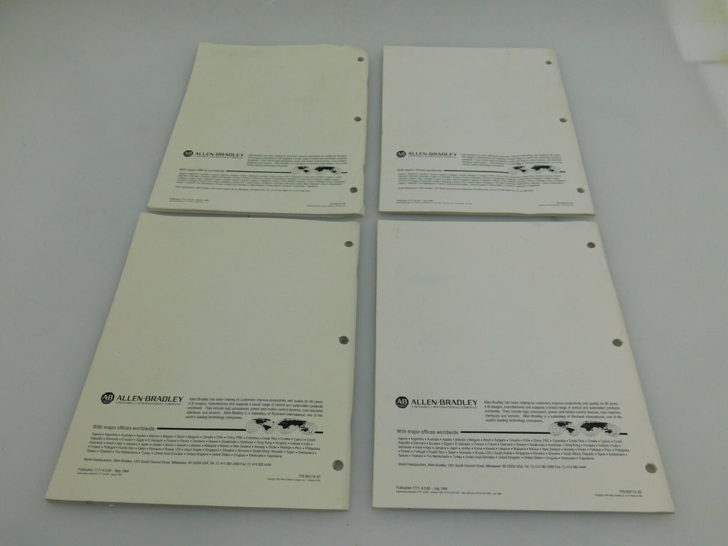Handbuch ALLEN-BRADLEY Remote O/I Adabter Module 1771-ASB Series D ** 4 Stück **