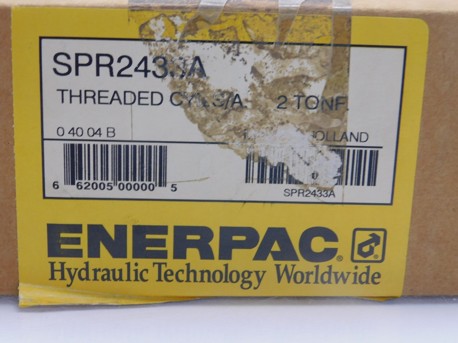 ENERPAC SPR243,3A THREADED CYL S/A 040 04 B