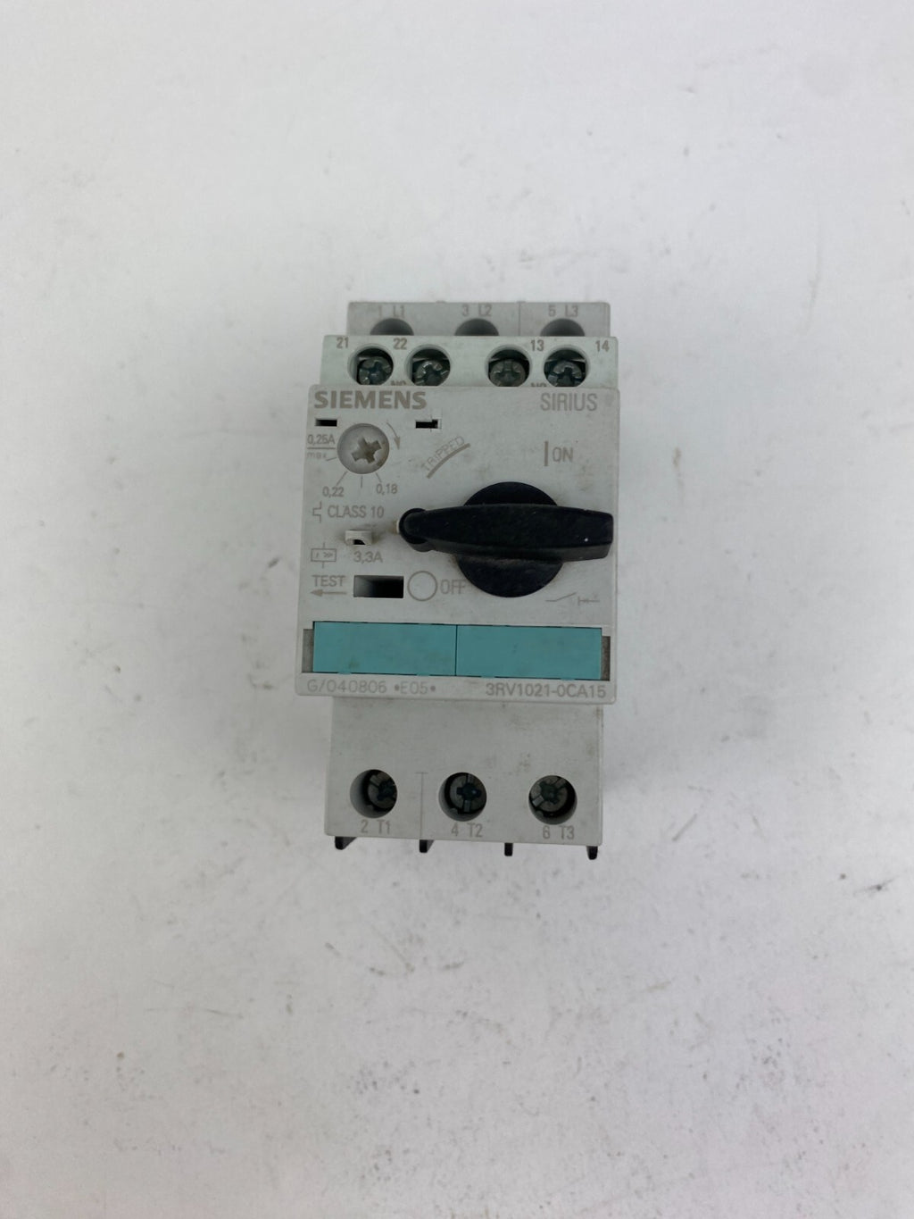 SIEMENS SIRIUS 3RV1021-0CA15  0,25A
