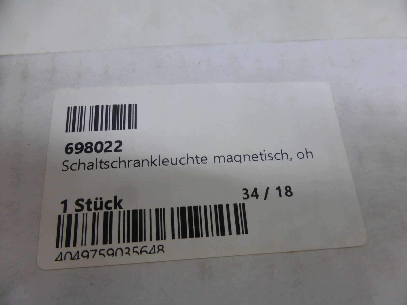 EFB Elektronik EAC STEGO Schaltschrankleuchte magnetisch  698022 