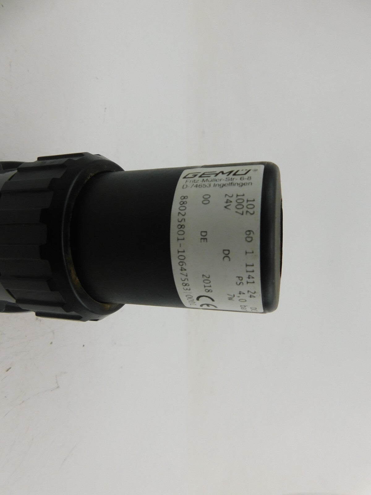 GEMÜ 102 6D 1 1141 24 DC 88025801-10647583 PS 4,0 BAR 7W