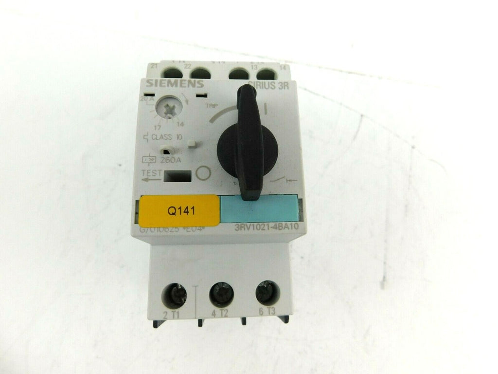 SIEMENS SIRIUS Leistungsschalter  3RV1021-4BA10 14 20A