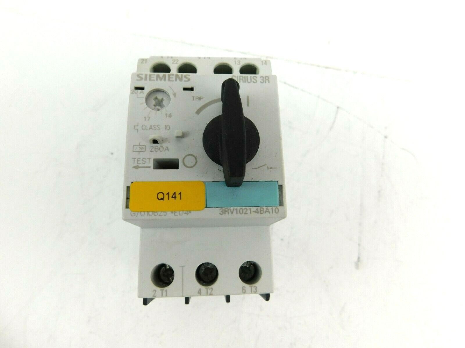 SIEMENS SIRIUS Leistungsschalter  3RV1021-4BA10 14 20A