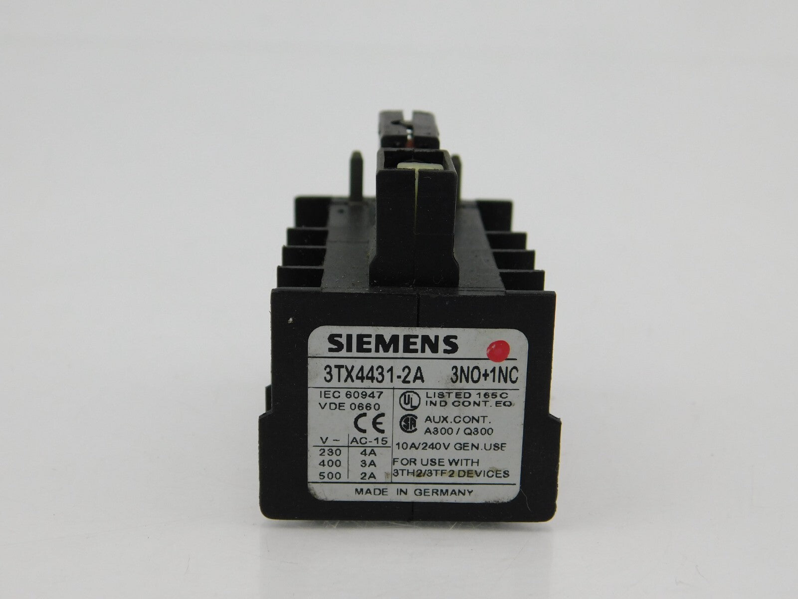 SIEMENS 3TX4431-2A 3NO+1NC