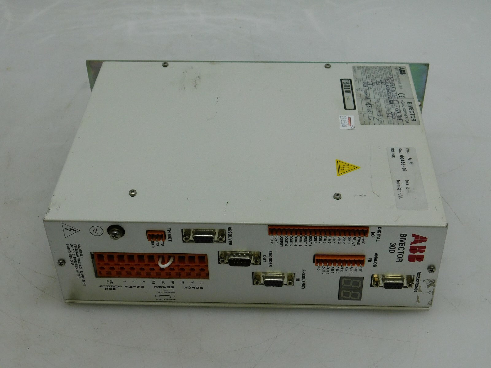 ABB Bivector 300 Servoregler BV91DRA010511P 