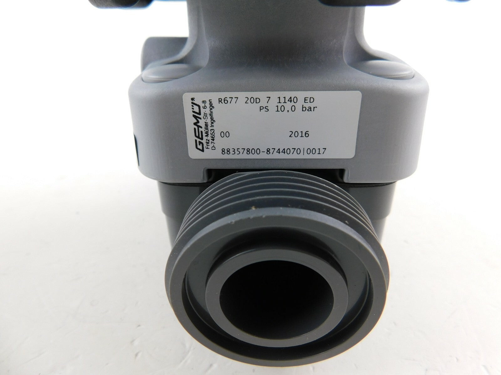 Gemü Membranventil R677 20D 7 1140 ED manuell PVC EPDM