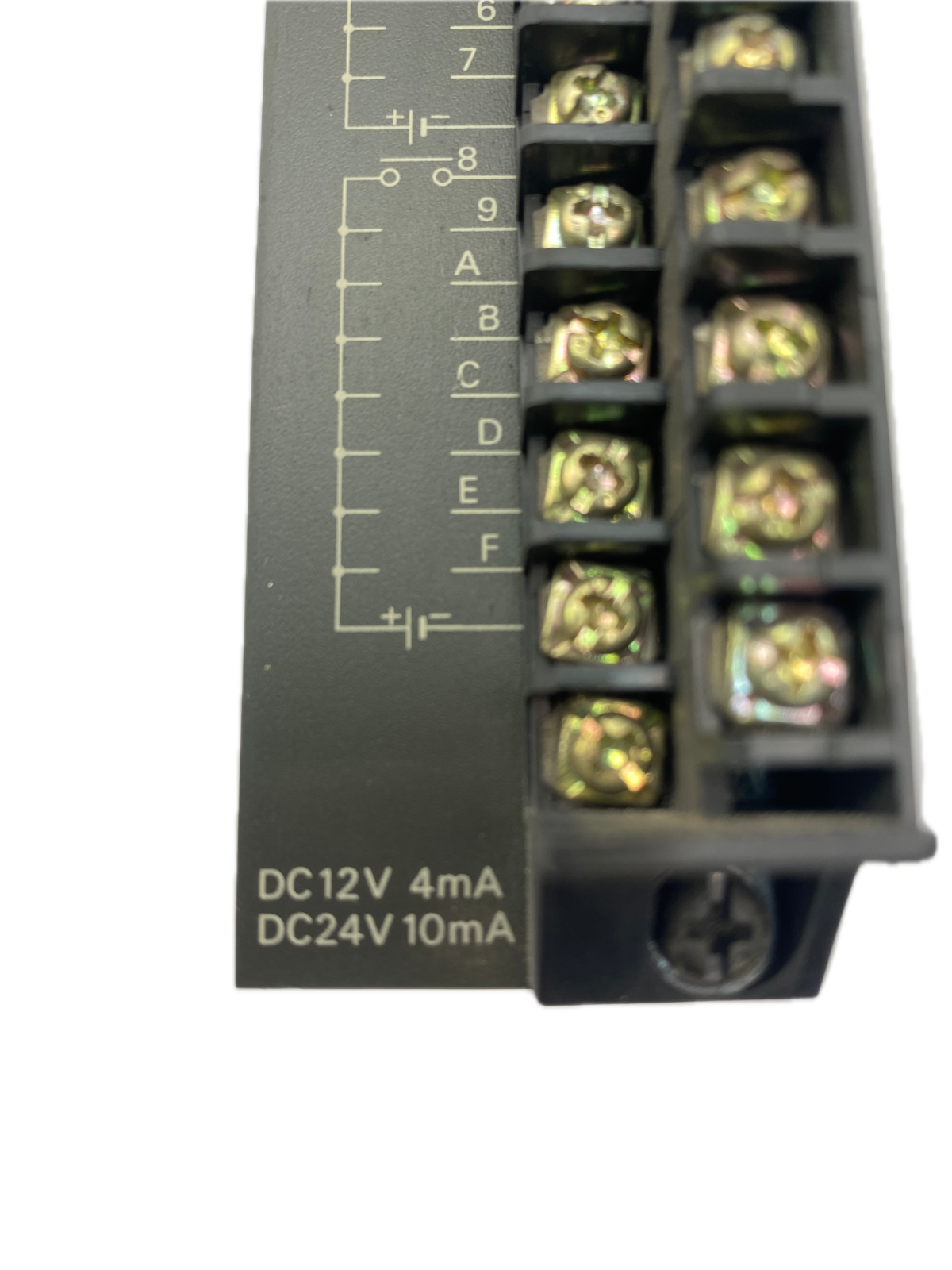 MELSEC PROGRAMMABLE CONTROLLER Ax81 DC 12V 4mA DC24V 10mA