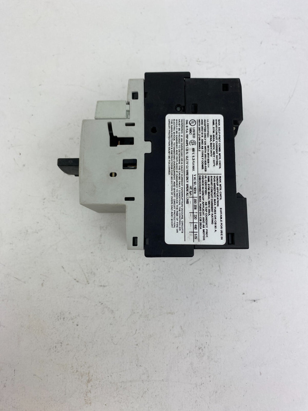 SIEMENS SIRIUS 3RV1021-0CA15  0,25A