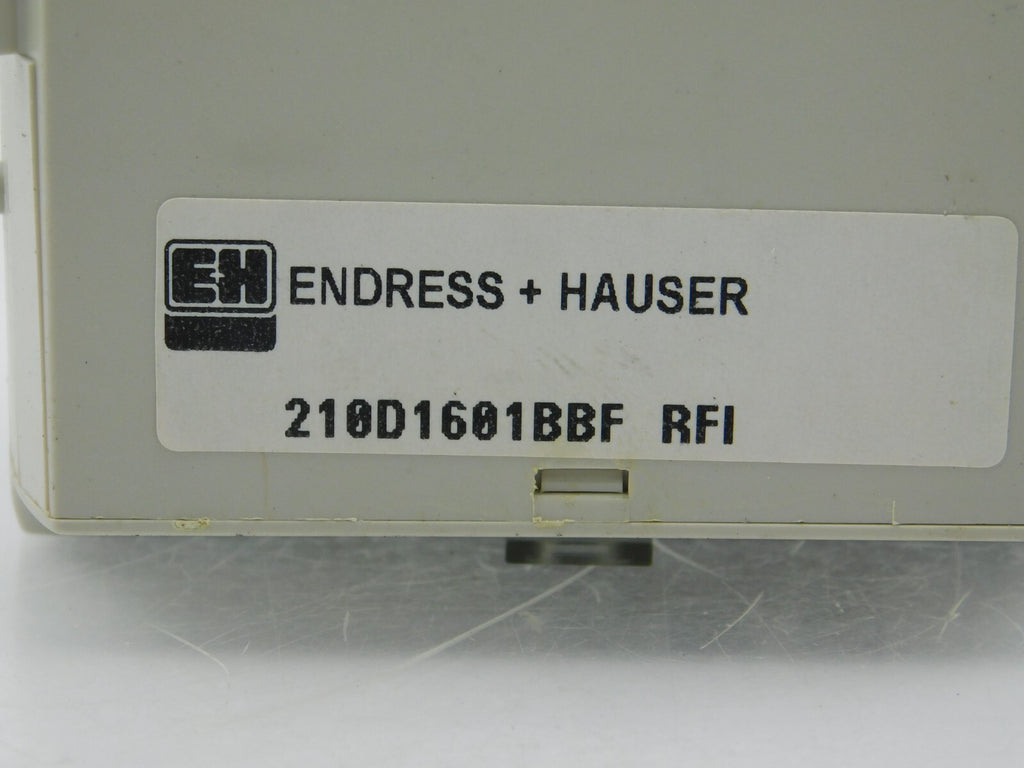 ENDRESS + HAUSER 210D1601BBF RFI FTL 170Z/370/2 d4(z4) d2(z2)