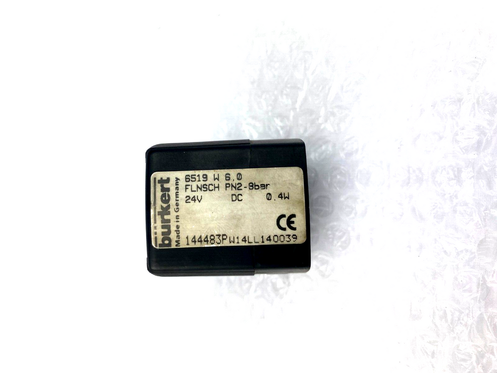 bürkert 6519 W 6,0 FLNSCH PN2-8bar 144483P