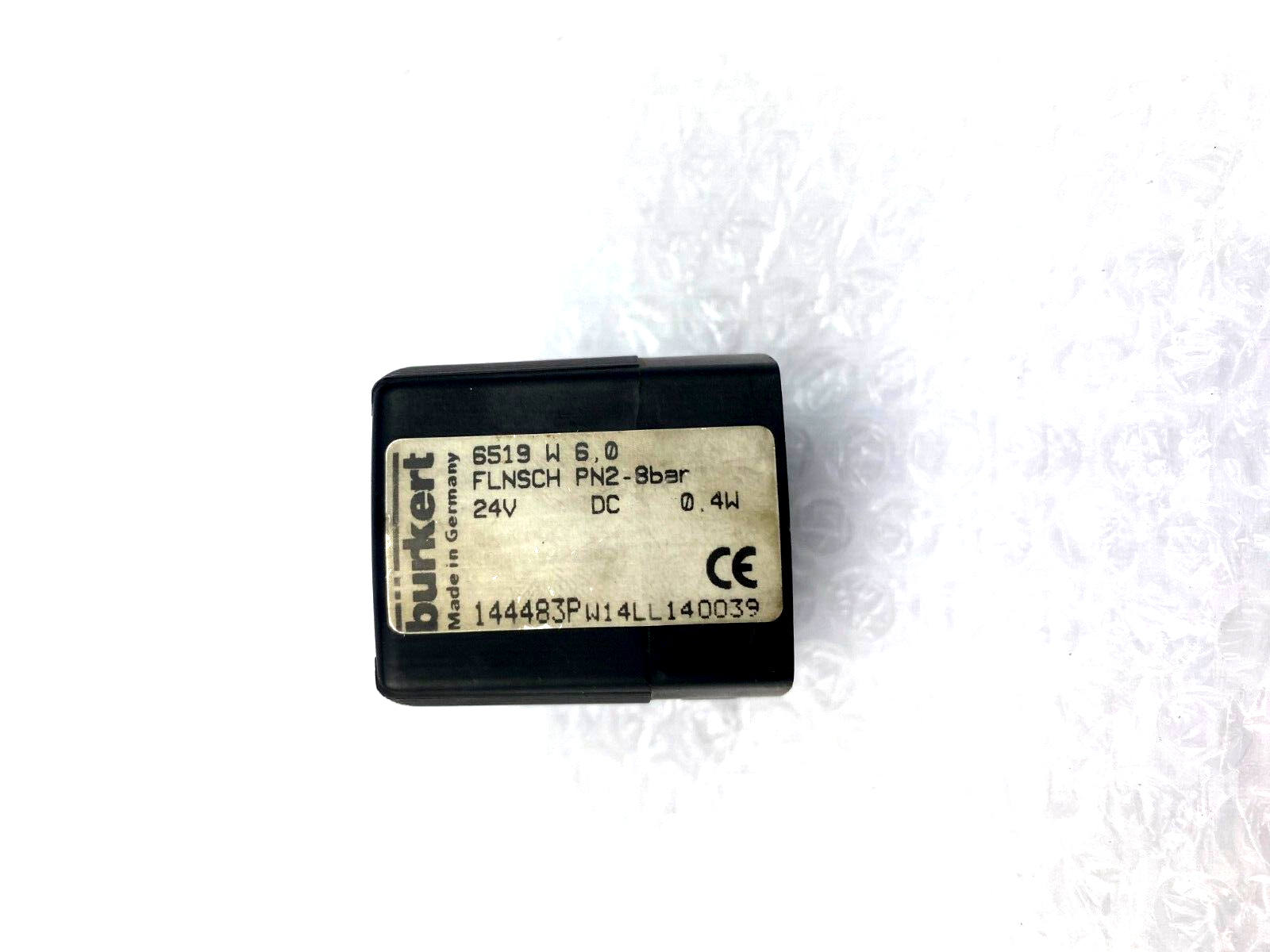 bürkert 6519 W 6,0 FLNSCH PN2-8bar 144483P