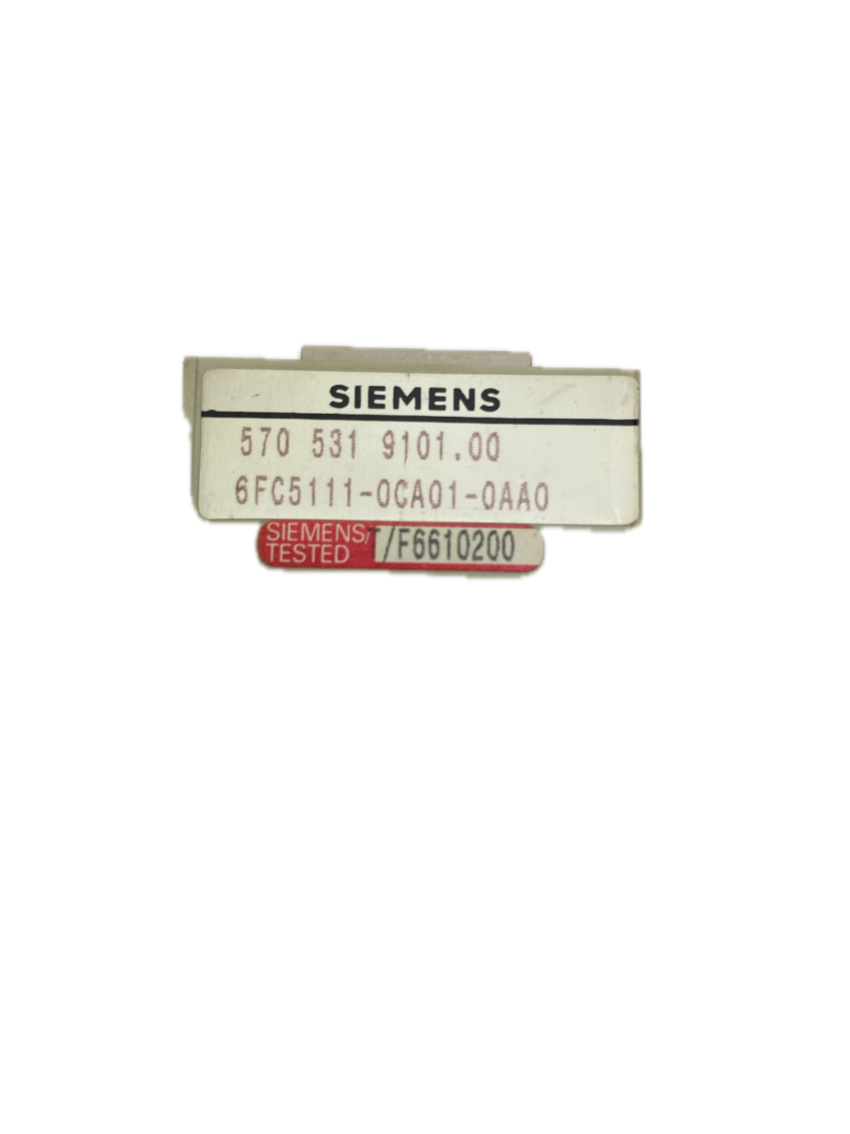 SIEMENS 6FC5111-0CA01-0AA0 570 531 9101.00