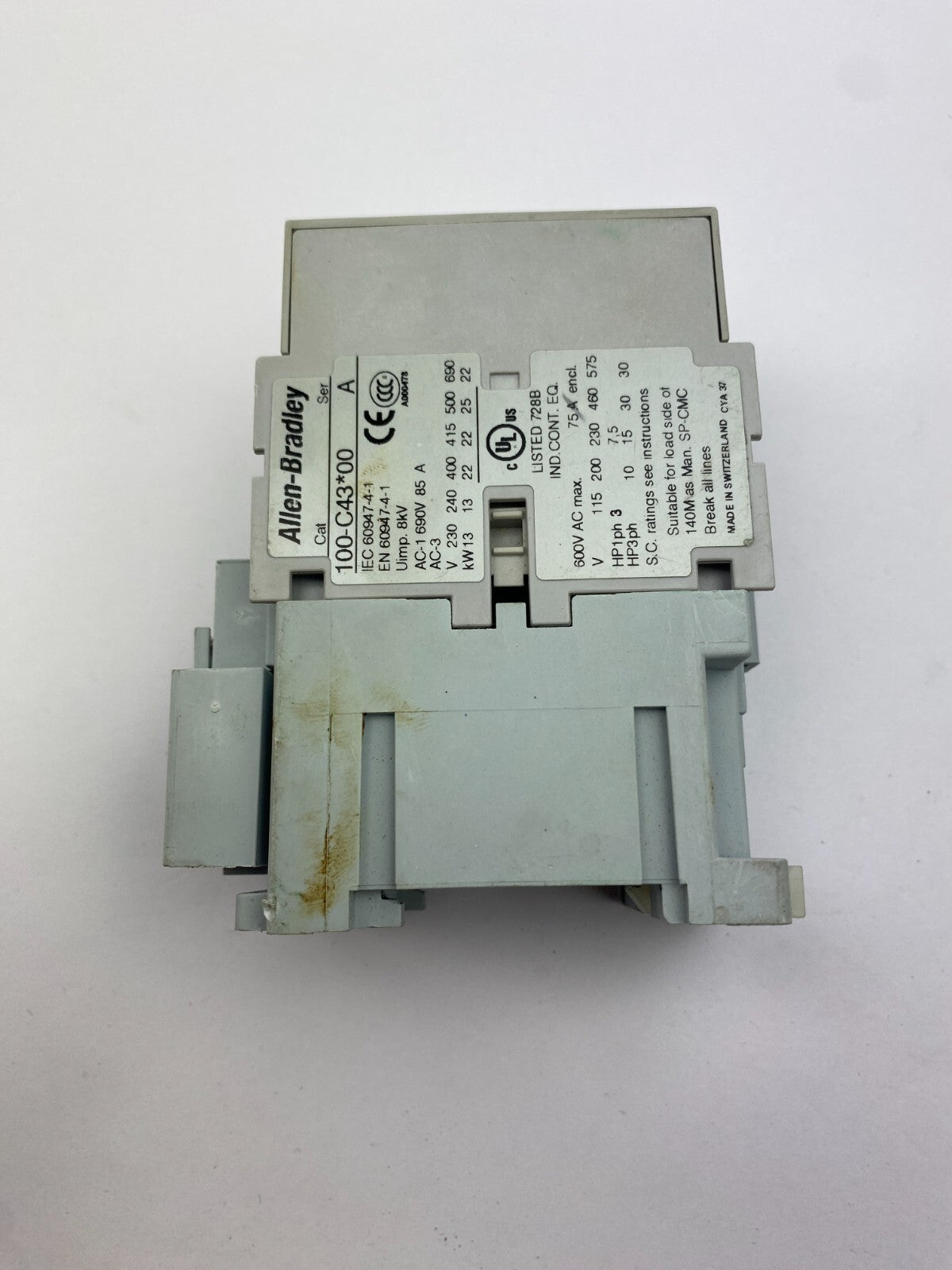 Allen-Bradley 100-C43*00+Allen-Bradley 100-FSC48