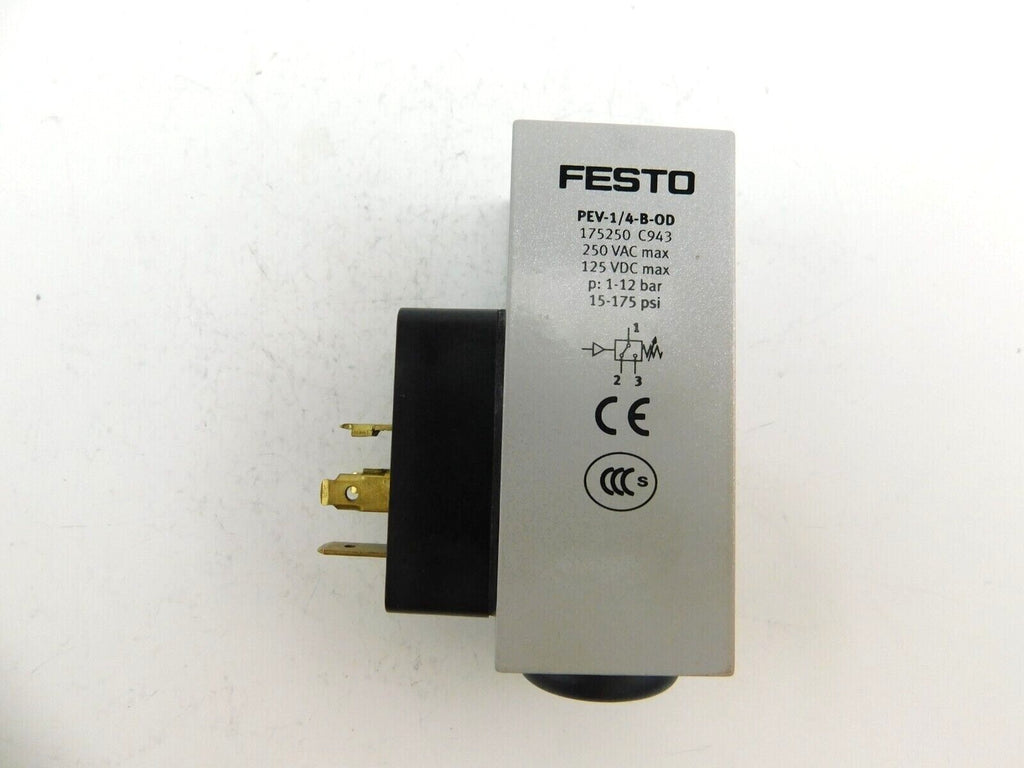 FESTO PEV-1/4-B-0D 175250 C943