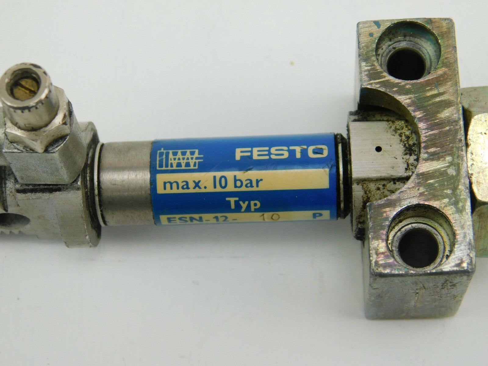 FESTO Pneumatik zylinder ESN-12-10 Max.10 Bar