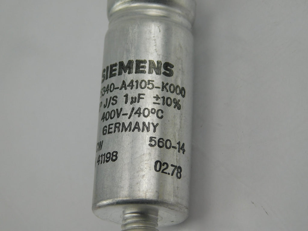 Siemens B25340-A4105-K000 Mp J/S 1µF -+10% 400V-/40°C ** 13 Stück**