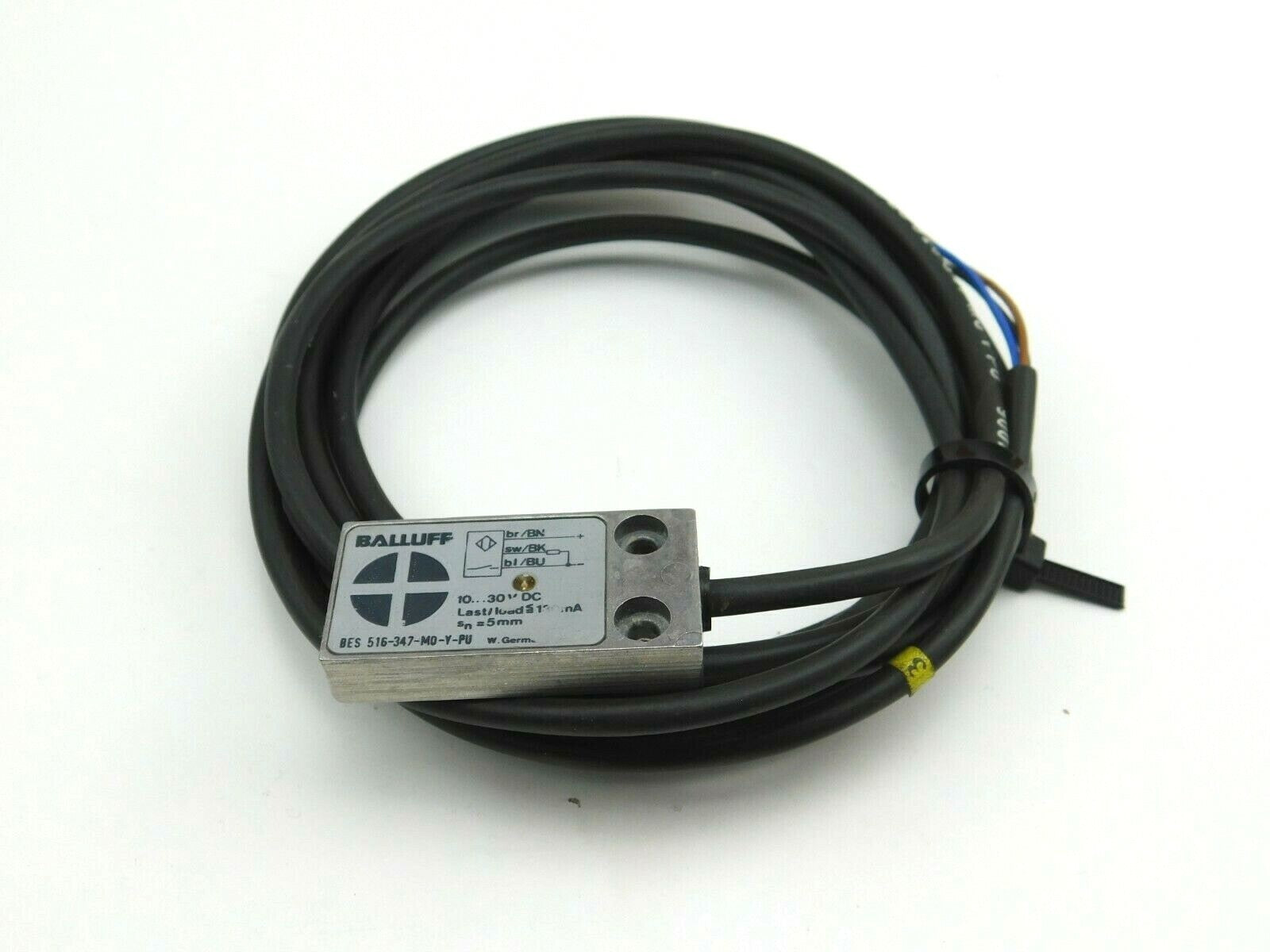 BALLUFF  Induktiver Sensor  516-347-M0-Y-PU 10...30 VDC Ca.1 Meter 