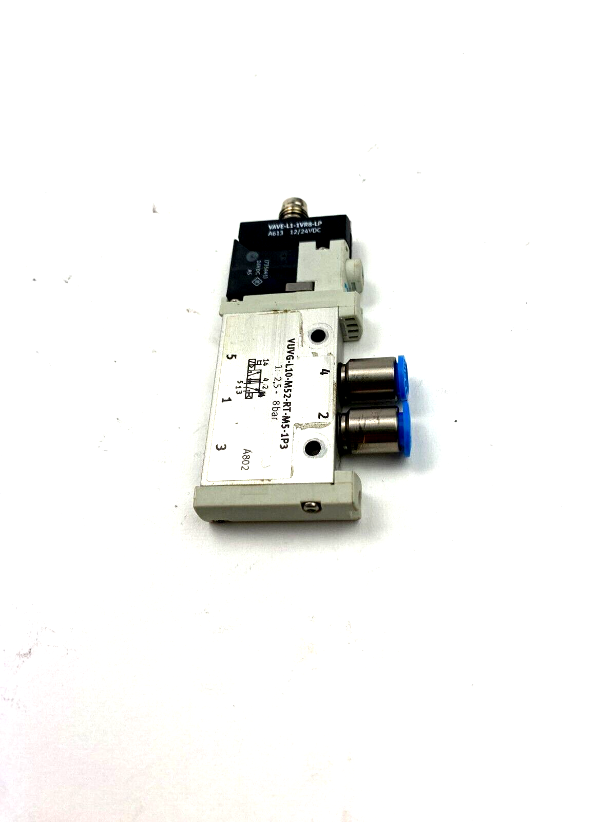 FESTO VUVG-L10-M52-RT-M5-1P3+VAVE-L1-1VR8-LP