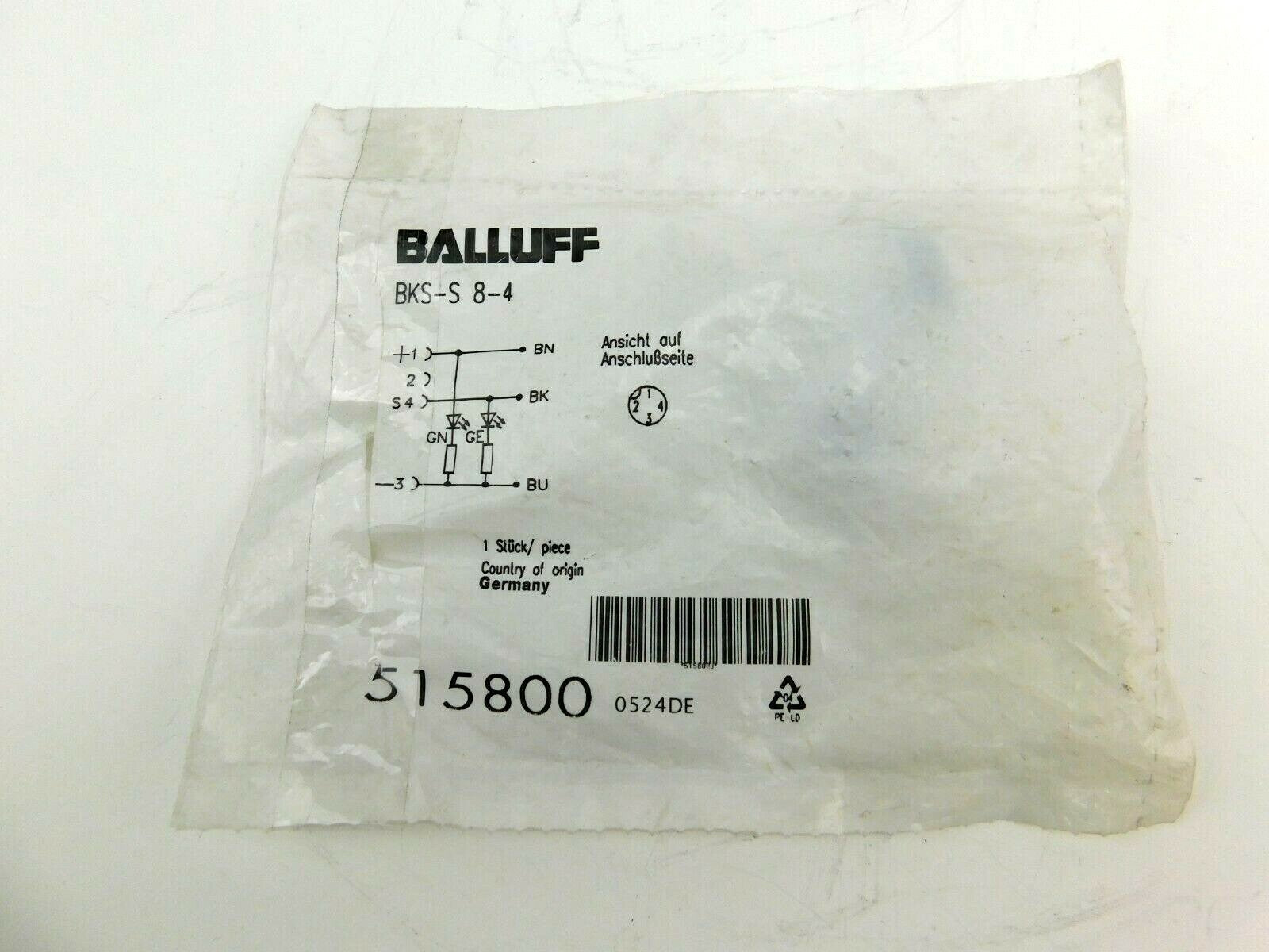 BALLUFF Sensor BKS-S 8-4 515800
