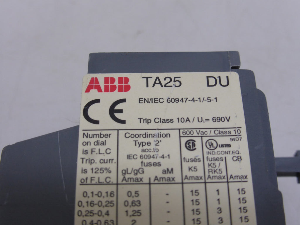 ABB TA25 DU  5-8,5 A