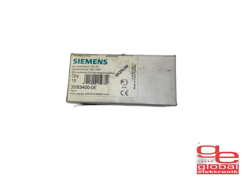 SIEMENS  2NC 3SB3400-0E  IEC 60947-5-1VDE 0660  ** 19 st **