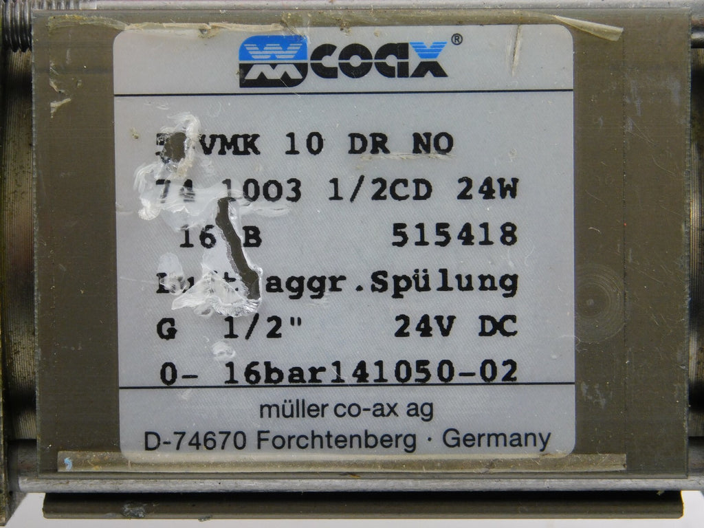 Müller COAX  5-VMK 10 DR NO 74 1003 1/2CD 24W 