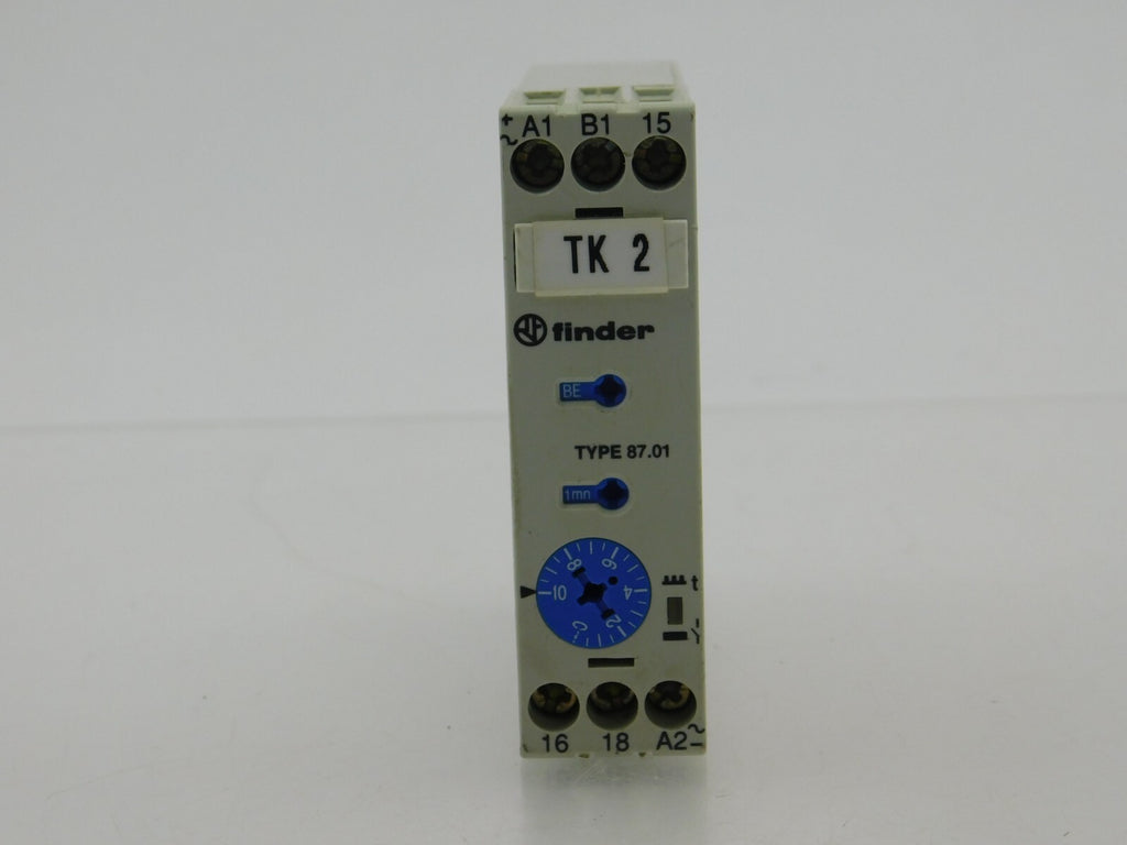 FINDER 8701 0240  AC 24 240 VAC DC 24 48VDC 0,05s 60h P11