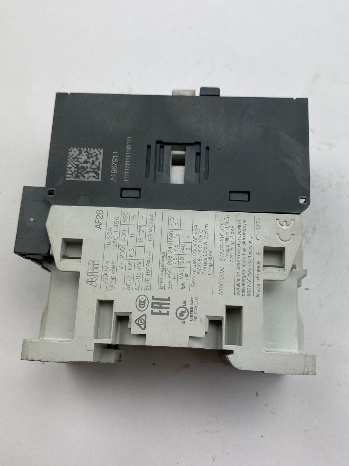 ABB AF26-30-00-13 50A