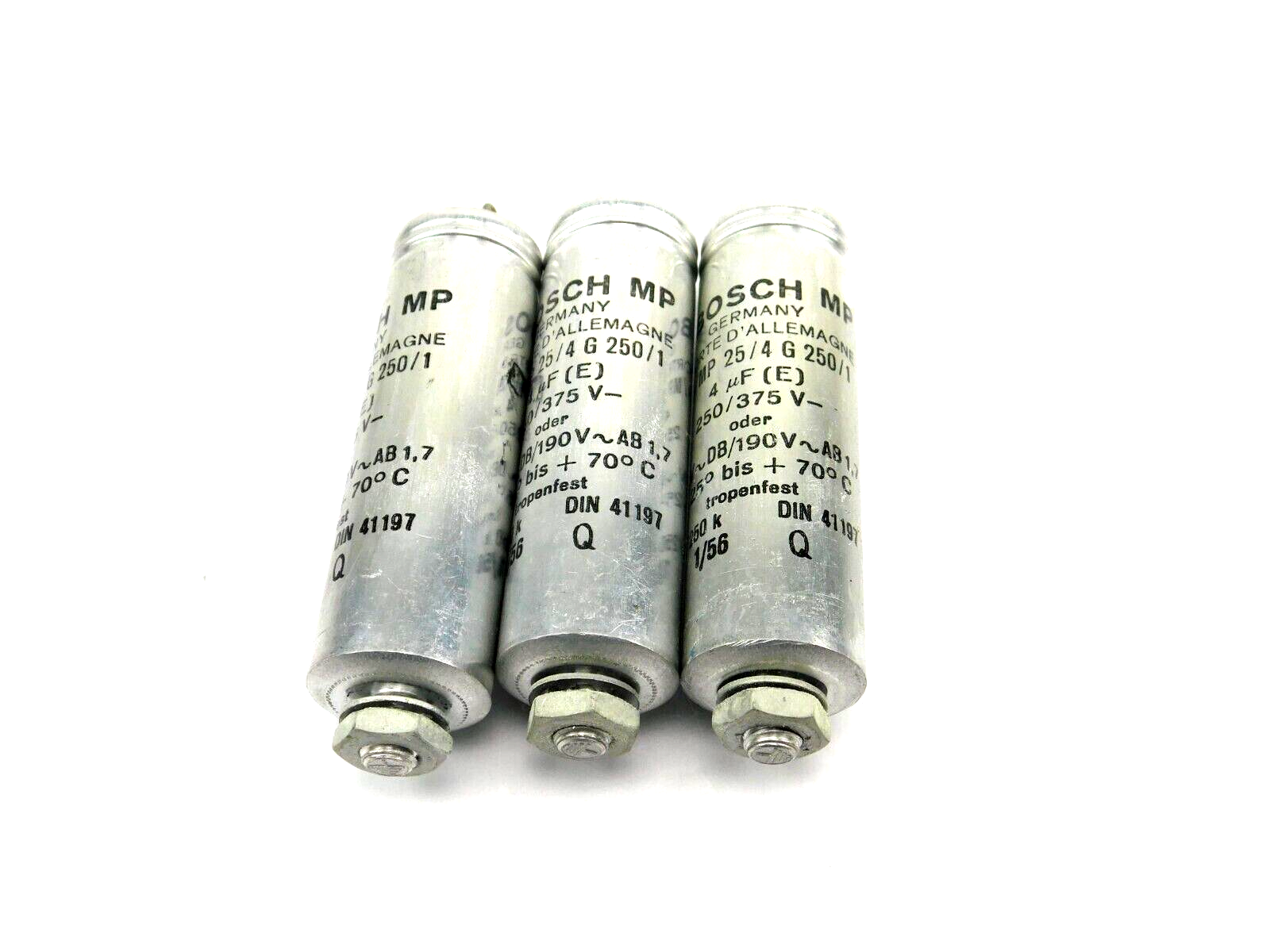 BOSCH  KO/MP 25/46  G250/1  4µF (E) 250/375 V **3 Stück**