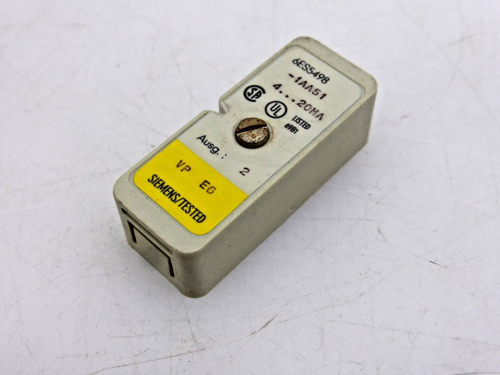 Siemens Messbereichsmodul 6ES5498-1AA51  4-20 mA