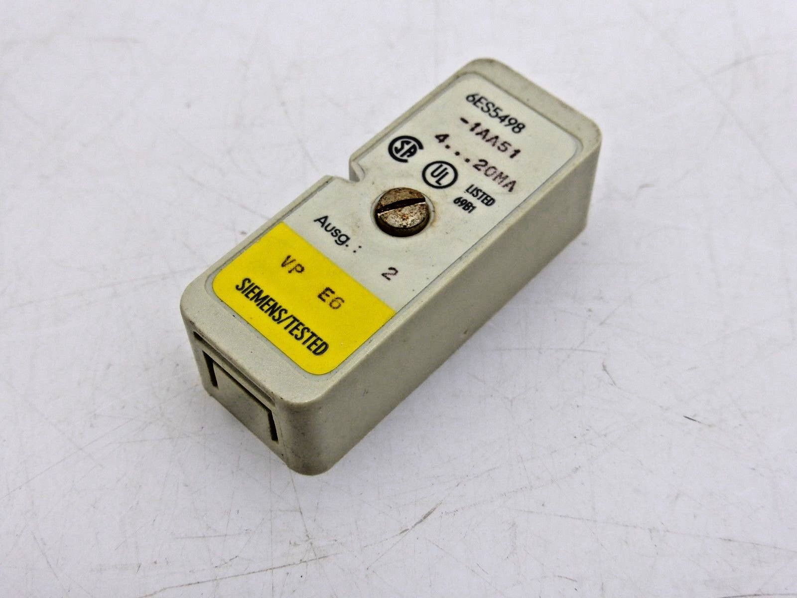 Siemens Messbereichsmodul 6ES5498-1AA51  4-20 mA