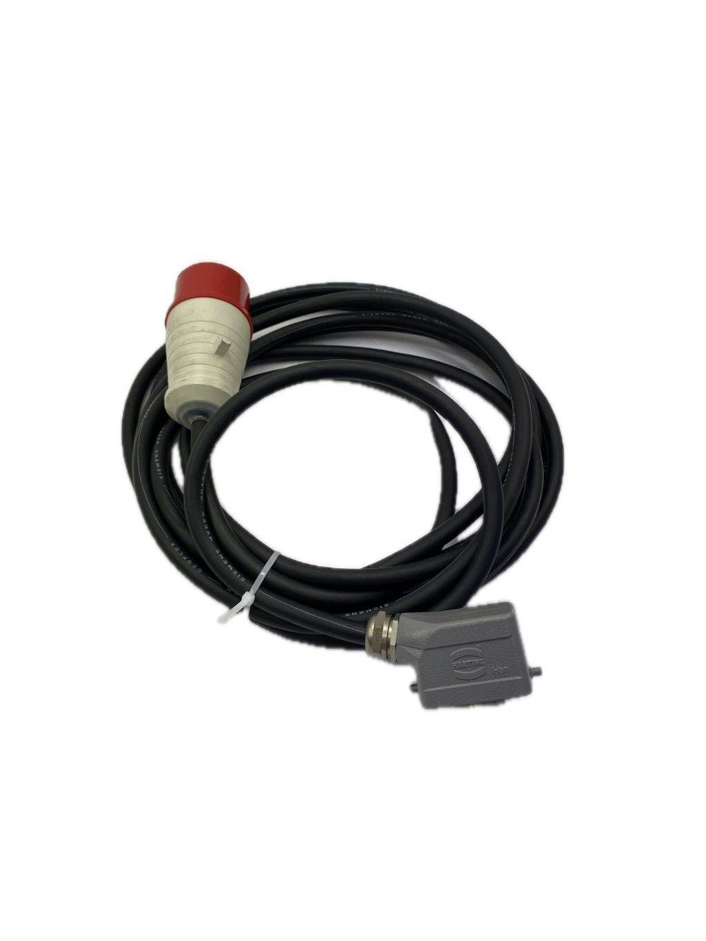 industrial power adapter cable. Harting PO-GF 200  c.a 6m
