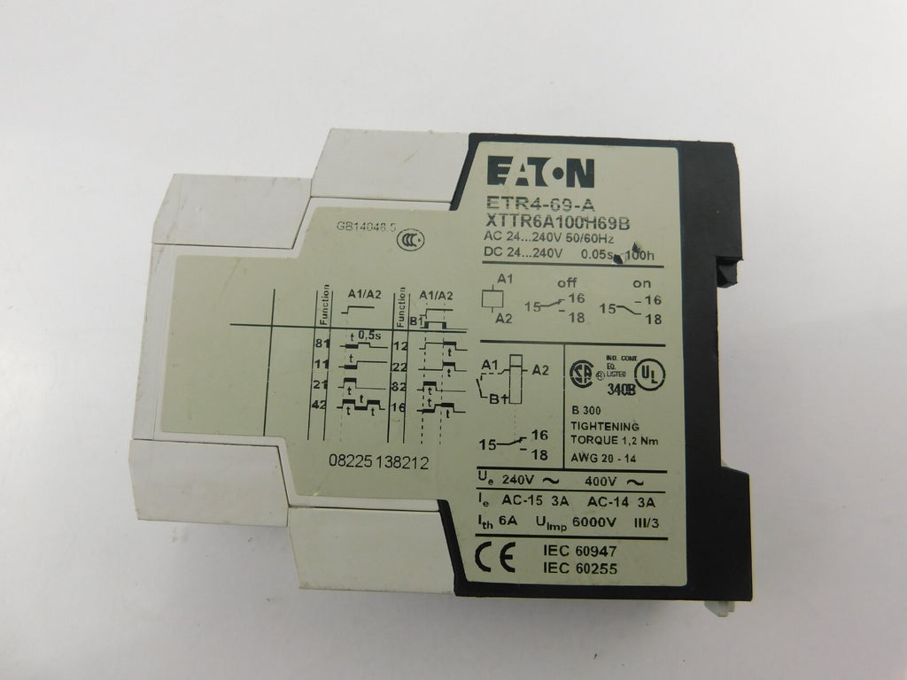 EATON ETR4-F9-A XTR6A100H69B 24...240V 50/60 HZ